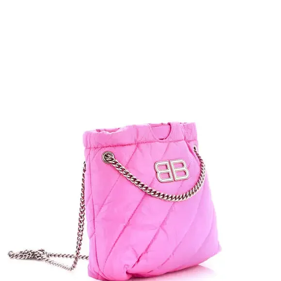 Balenciaga Crush Chain Tote Quilted #224223B99B - Picture 2 of 7